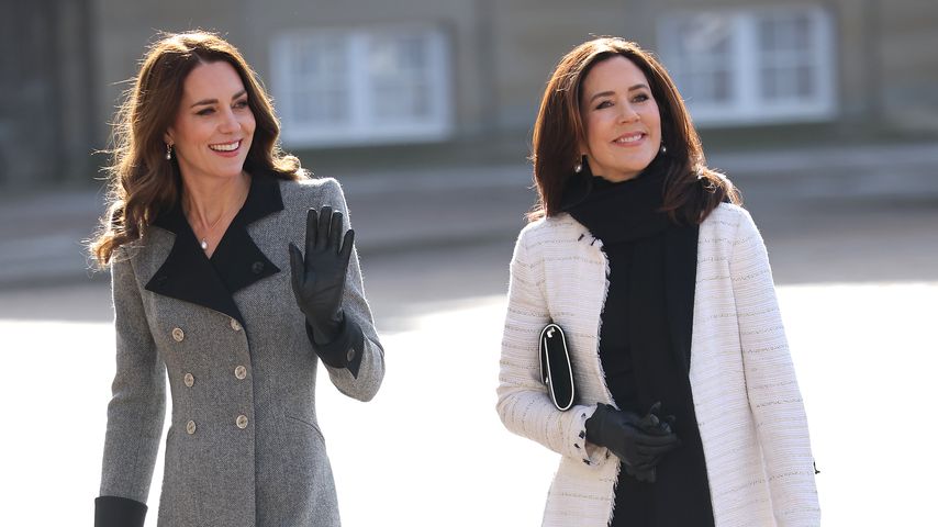 Prinzessin Kate und Kronprinzessin Mary von Dänemark im Februar 2022