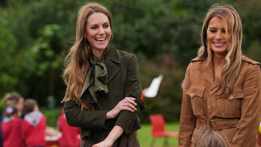 Prinzessin Kate und Melania Trump im September 2025