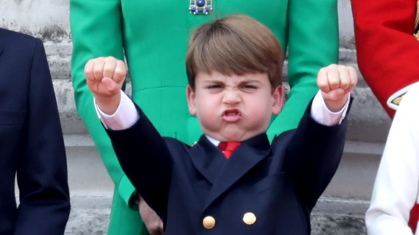 Prinzessin Kate und Prinz Louis im Juni 2023