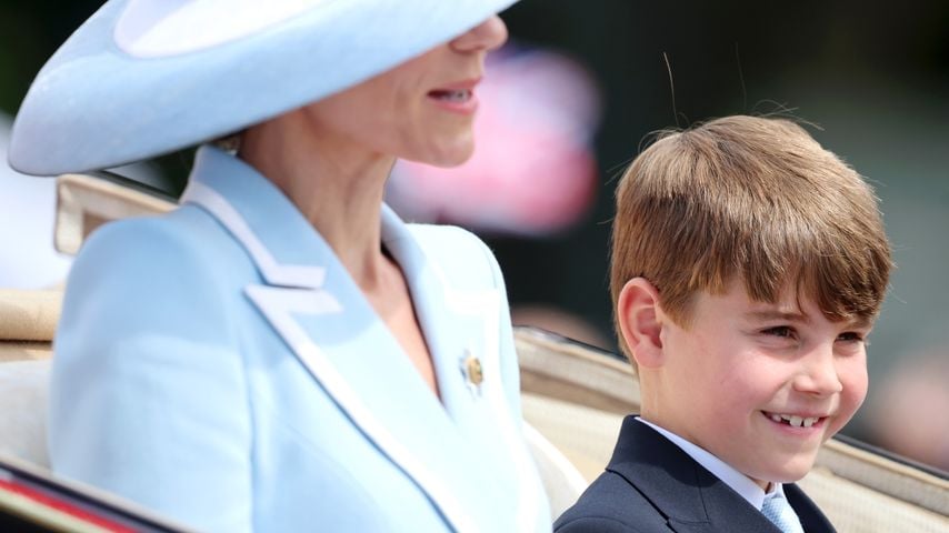 Prinzessin Kate und Prinz Louis beim Trooping the Colour in London