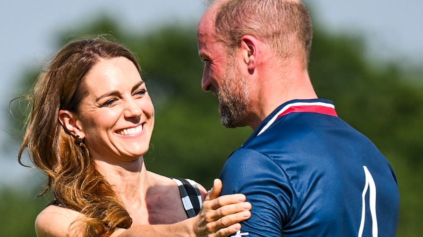 Prinzessin Kate und Prinz William beim Royal Charity Polo Cup