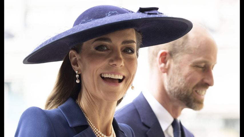 Prinzessin Kate und Prinz William, Ankunft zum Commonwealth Day Service