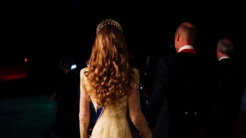 Prinzessin Kate und Prinz William vor dem Staatsbankett im Windsor Castle 2025.