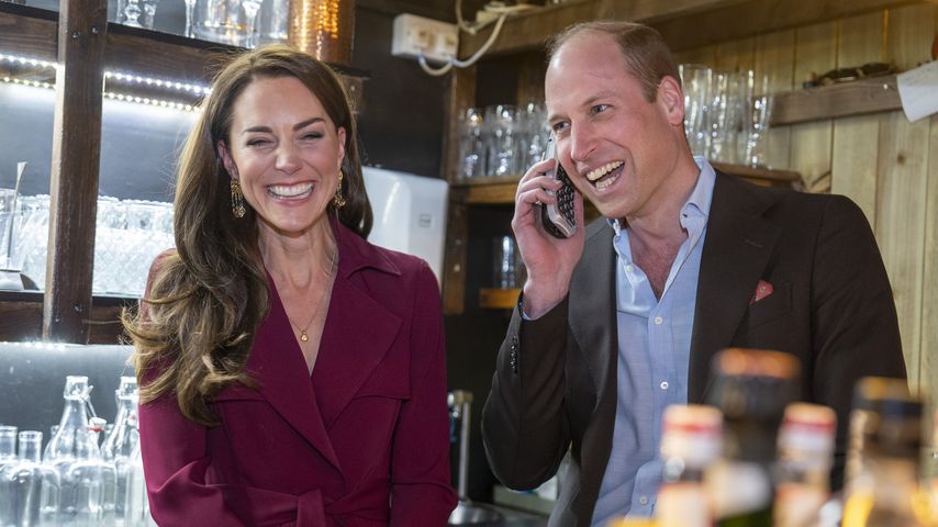 Prinzessin Kate amüsiert: Prinz William macht Telefonstreich
