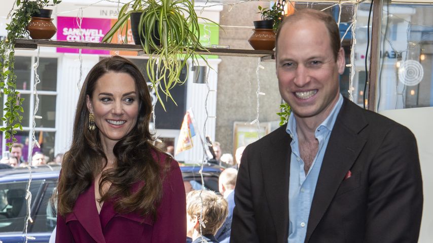 Prinzessin Kate und Prinz William in Birmingham im April 2023