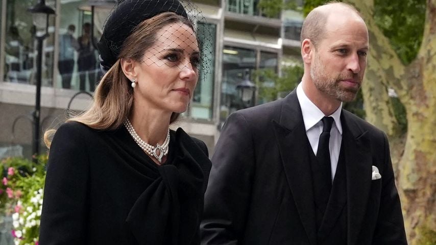Prinz William und Kate nehmen Abschied von Herzogin von Kent