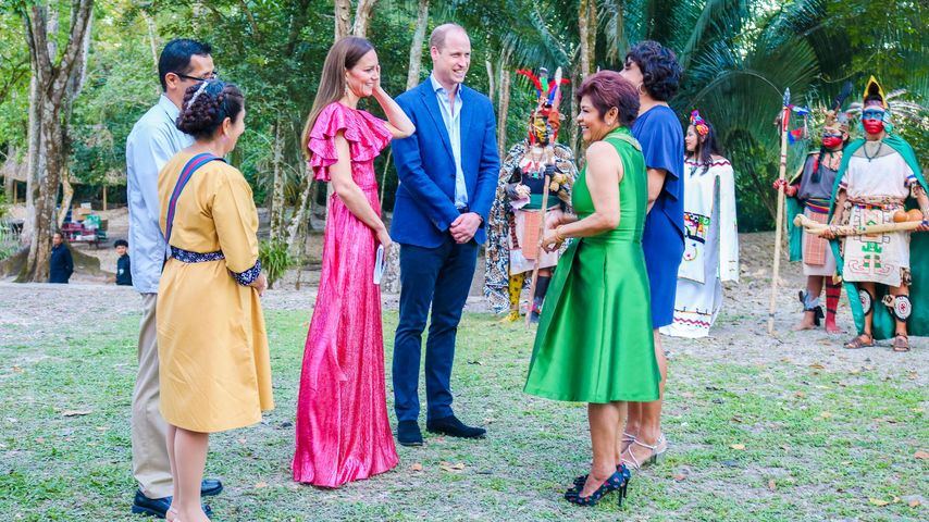 Prinzessin Kate und Prinz William auf ihrer Karibik-Rundreise im Jahr 2022