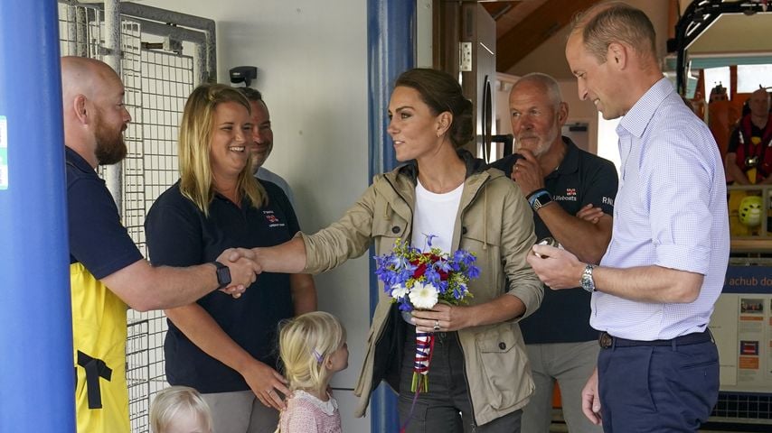 Prinzessin Kate und Prinz William in Wales im September 2023