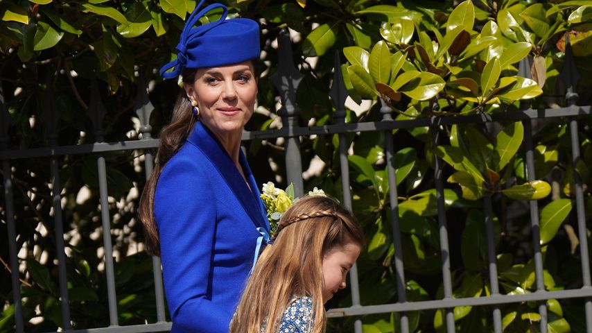 Prinzessin Kate und Prinzessin Charlotte im April 2023