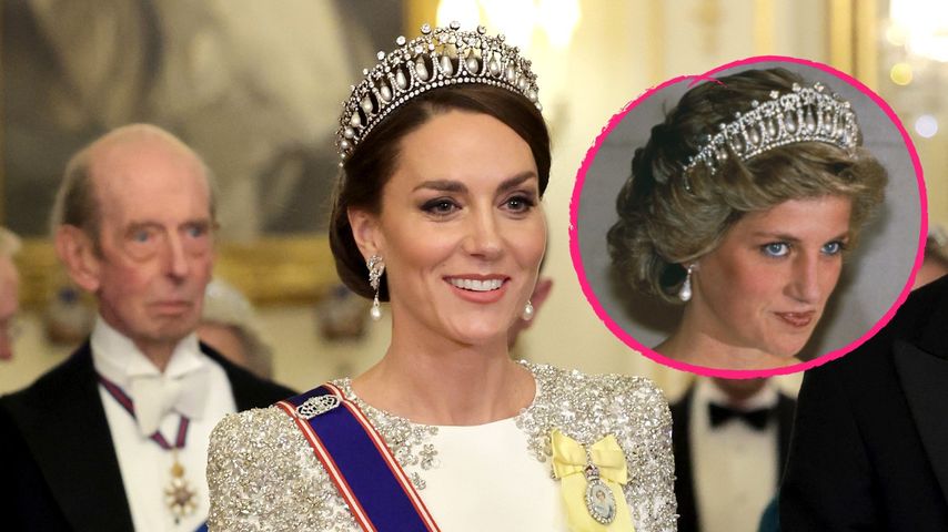 Mit diesen Schmuckstücken ehrt Prinzessin Kate Diana (†)!