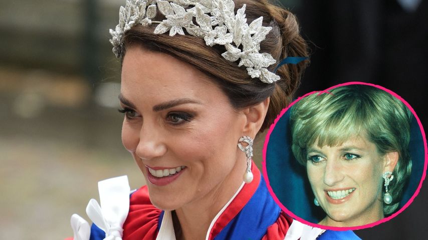 Prinzessin Kate zollte mit ihrem Krönungs-Look Diana Tribut