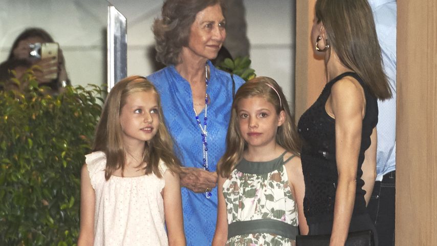 Mini-Prinzessinnen: Leonor (10) & Sofía (9) sind echte Ladys