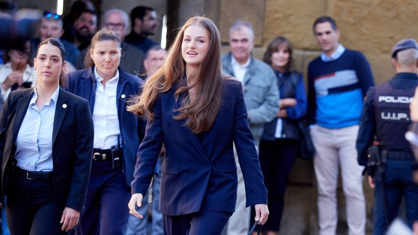 Prinzessin Leonor erlebt historischen Moment in Navarra