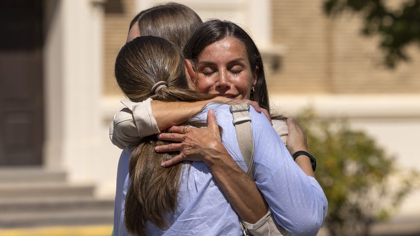 Prinzessin Leonor von Spanien und ihre Mutter Königin Letizia im August 2023