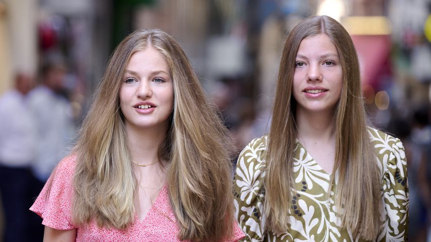 Prinzessin Leonor von Spanien und Prinzessin Sofía von Spanien im August 2022