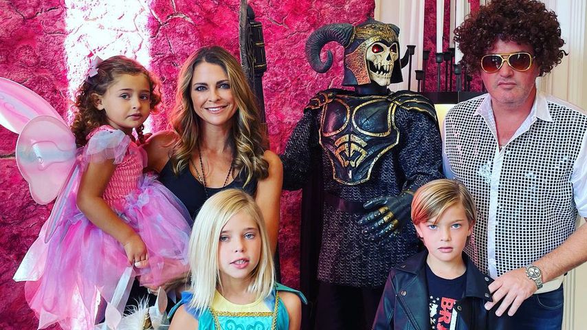 Wie cool! Prinzessin Madeleines Familie im Halloween-Fieber
