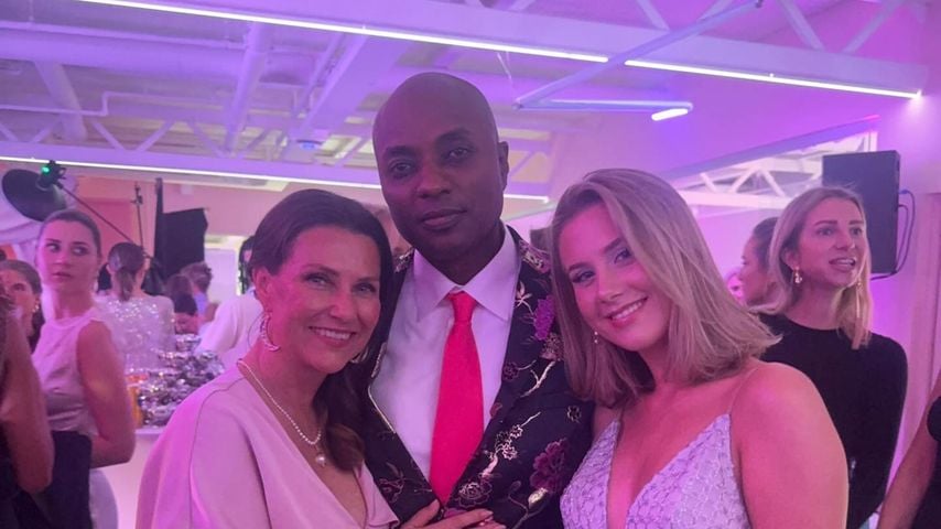 Prinzessin Märtha Louise mit Shaman Durek und ihrer Tochter Leah