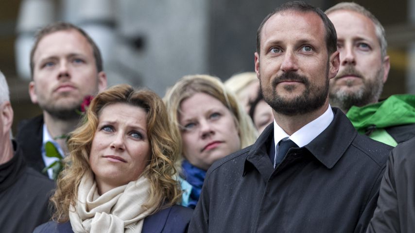 Prinzessin Märtha Louise und Kronprinz Haakon, Juli 2012