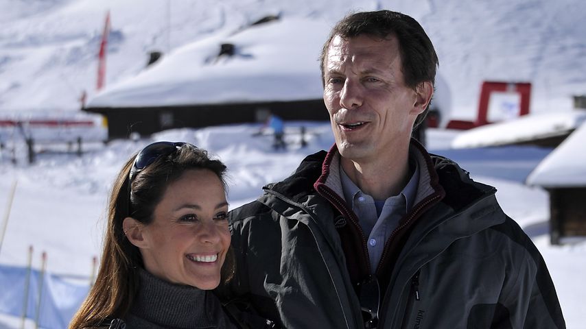 Prinzessin Marie und Prinz Joachim im Ski-Urlaub