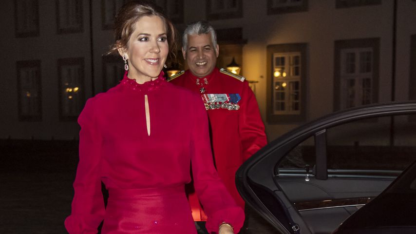 Prinzessin Mary im Schloss Fredensborg