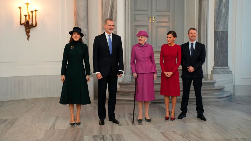 Prinzessin Mary, König Felipe, Königin Margrethe, Königin Letizia und Kronprinz Fredrik