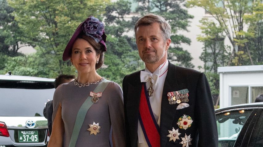 Prinzessin Mary mit ihrem Mann Prinz Frederik von Dänemark in Tokio
