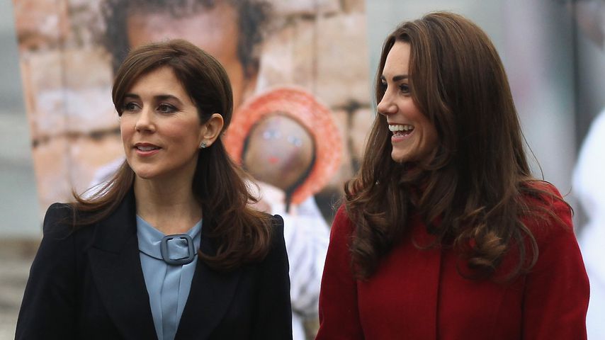 Prinzessin Mary und Herzogin Kate im November 2011 in Kopenhagen