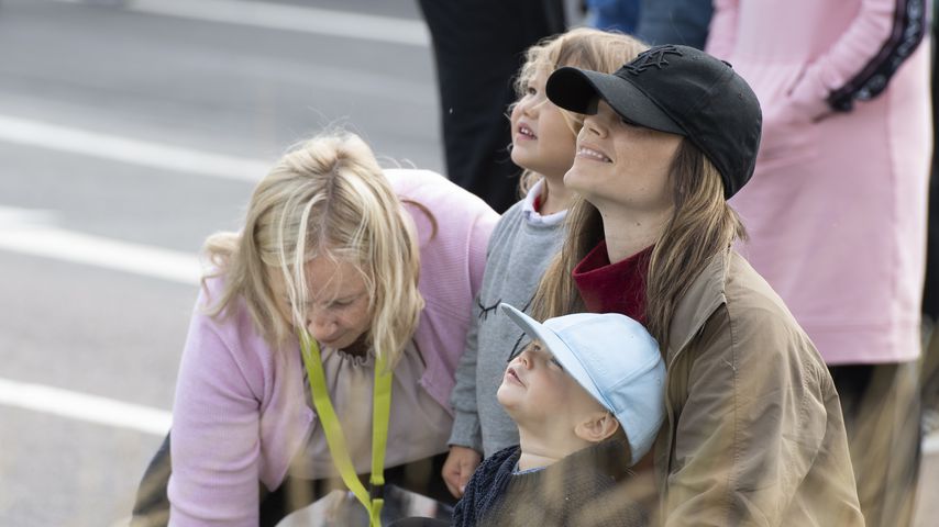 Prinzessin Sofia mit ihren Söhnen Alexander und Gabriel