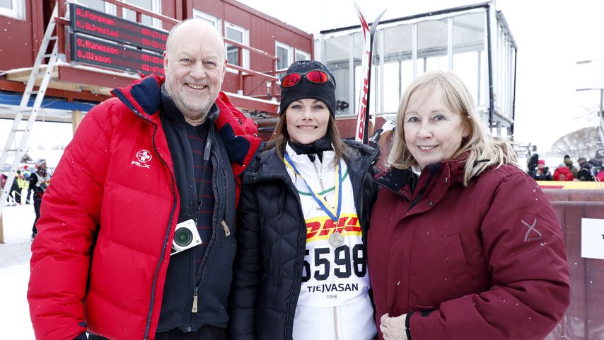 Prinzessin Sofia und ihre Eltern Erik und Marie Hellqvist