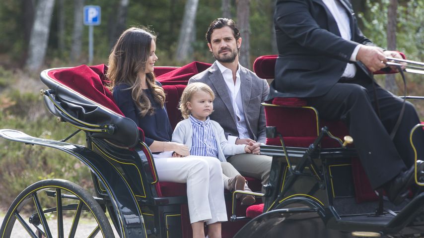 Prinzessin Sofia und Prinz Carl Philip mit ihrem Sohn Prinz Alexander