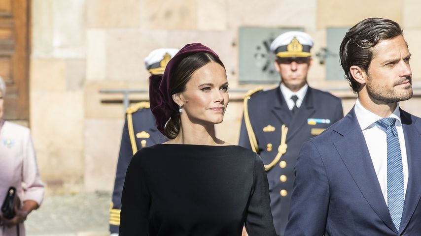 Prinzessin Sofia und Prinz Carl Philip von Schweden in Stockholm im September 2019