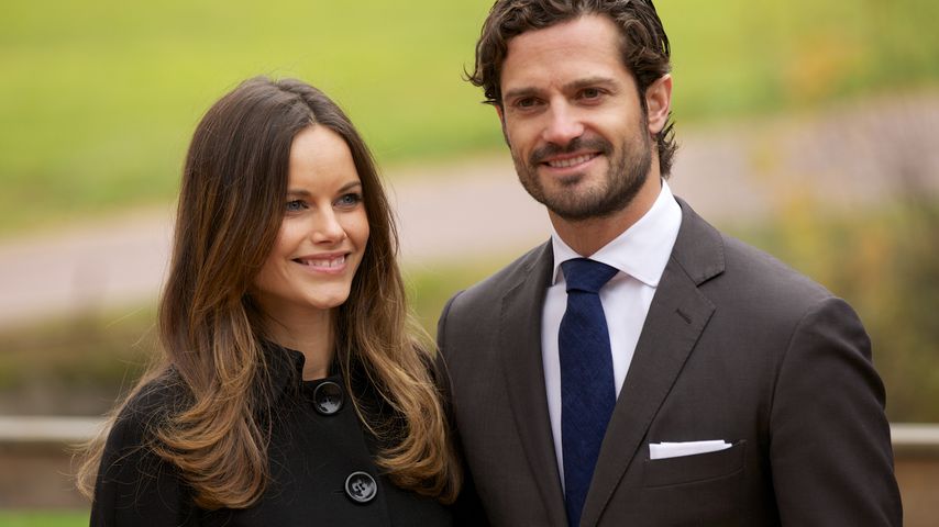 Carl Philip und Sofia von Schweden erstmals mit Baby gesehen