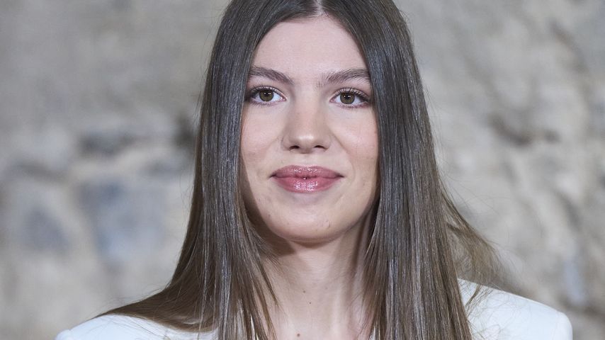 Prinzessin Sofía von Spanien bei ihrem ersten Solo-Auftritt in Madrid, Dezember 2024