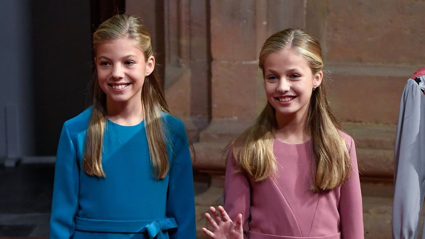 Prinzessin Sofía von Spanien und Prinzessin Leonor von Spanien, 2019