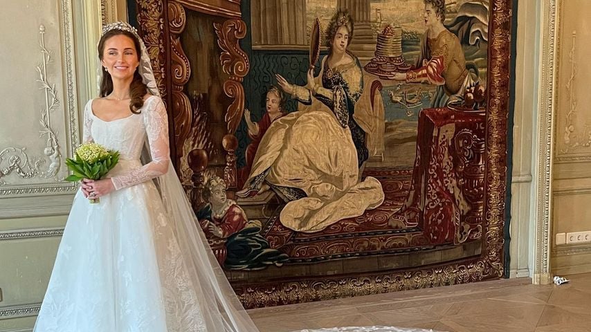So traumhaft strahlte Prinzessin Sophie von Bayern als Braut