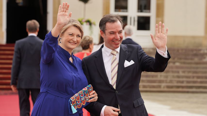 Prinzessin Stéphanie von Luxemburg und Prinz Guillaume von Luxemburg
