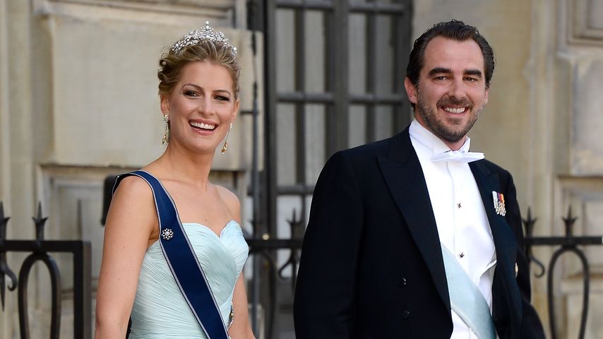 Prinzessin Tatiana und Prinz Nikolaos von Griechenland bei der Hochzeit von Prinzessin Madeleine