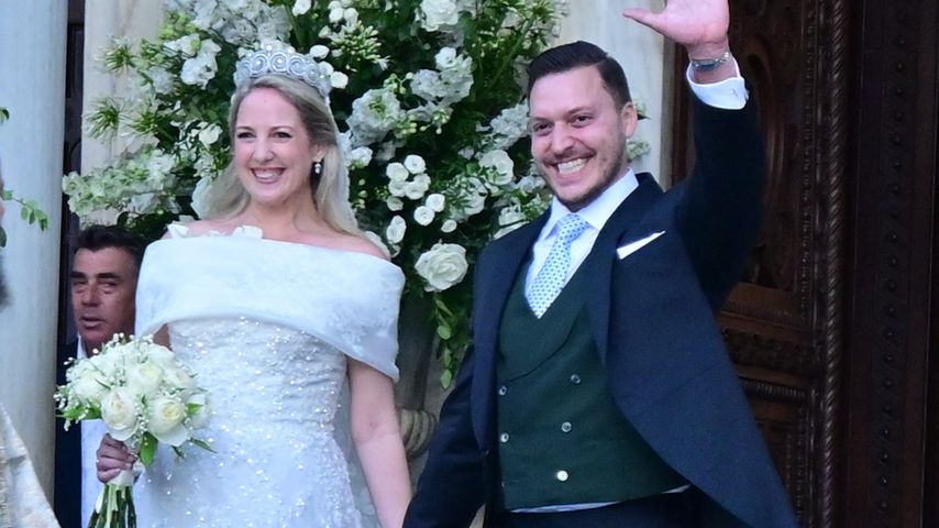 Prinzessin Theodora von Griechenland mit ihrem Mann Matthew, September 2024