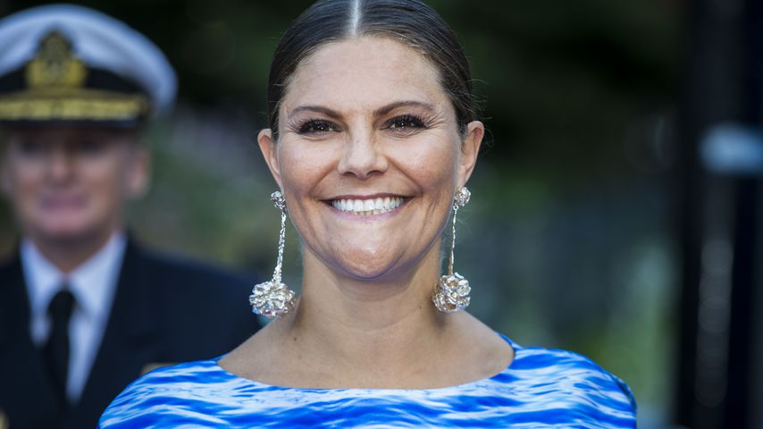 Prinzessin Victoria von Schweden beim Junior Water Prize in Stockholm im August 2019