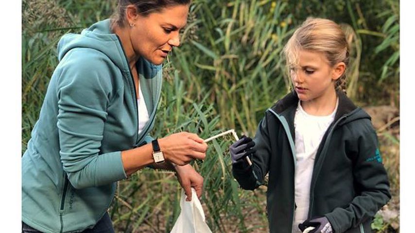 Prinzessin Victoria und Tochter Estelle