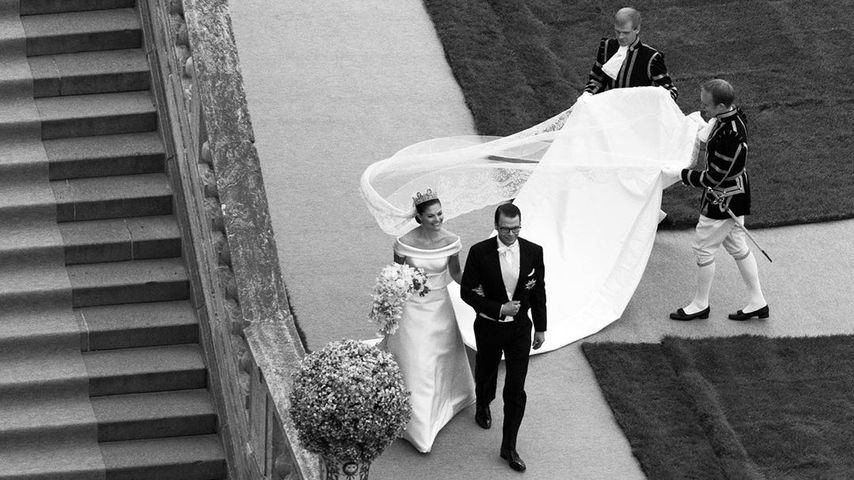 Prinzessin Victoria und Prinz Daniel von Schweden bei ihrer Hochzeit 2010