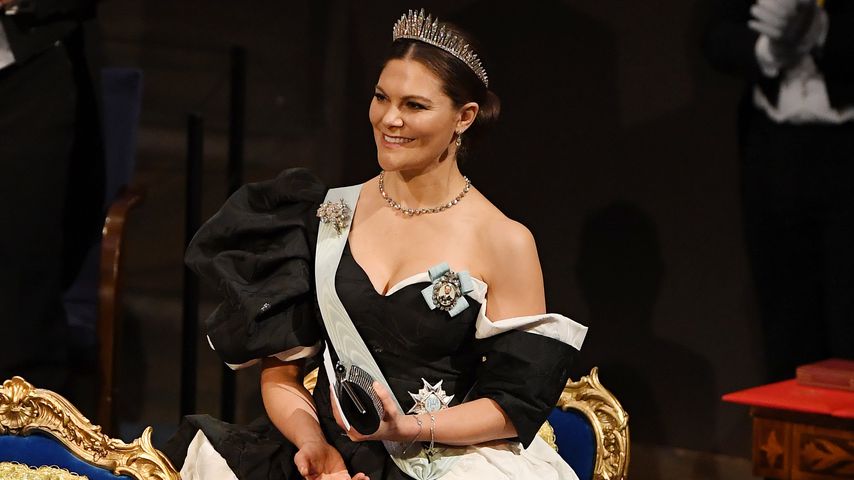 Prinzessin Victoria bei der Nobelpreis-Verleihung 2019 in Stockholm