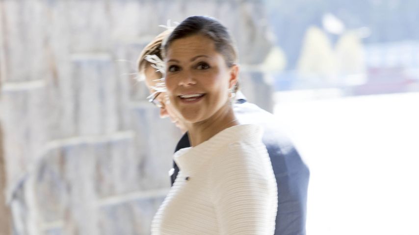 Royales Throwback: Prinzessin Victoria mal mit offenem Haar