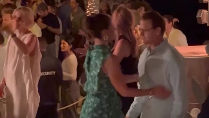 Prinzessin Viktoria und Prinz Daniel von Schweden tanzen, Geburtstagsparty von Evelyn Burdecki 2025