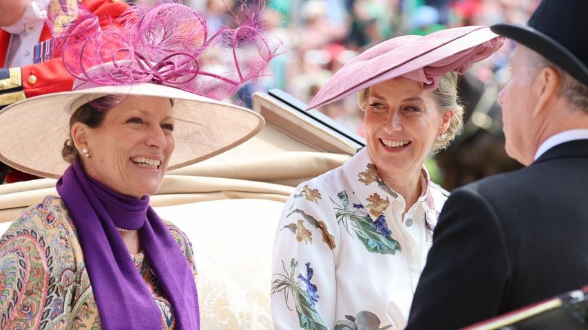 Prinzessin Zahra Aga Khan und Sophie, Gräfin von Wessex, Royal Ascot 2024