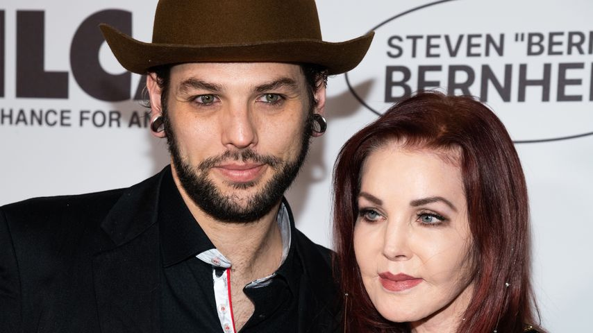 Priscilla Presley (r.) mit ihrem Sohn Navarone Garcia