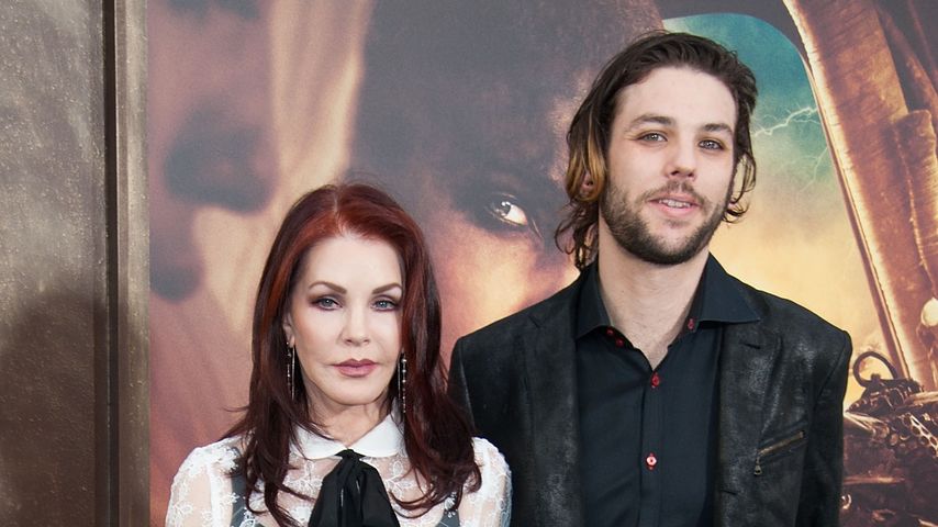 Priscilla Presley und Navarone Garibaldi bei der Premiere von "Mad Max: Fury Road"