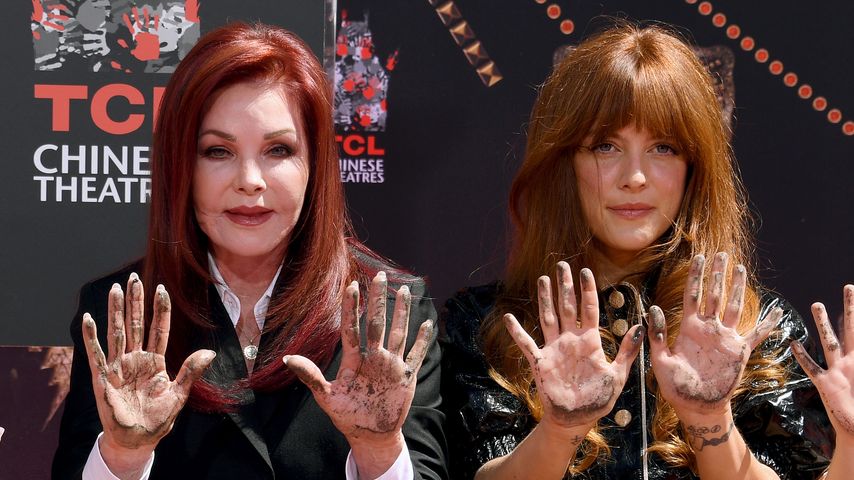 Priscilla Presley und Riley Keough während der "Elvis"-Premiere