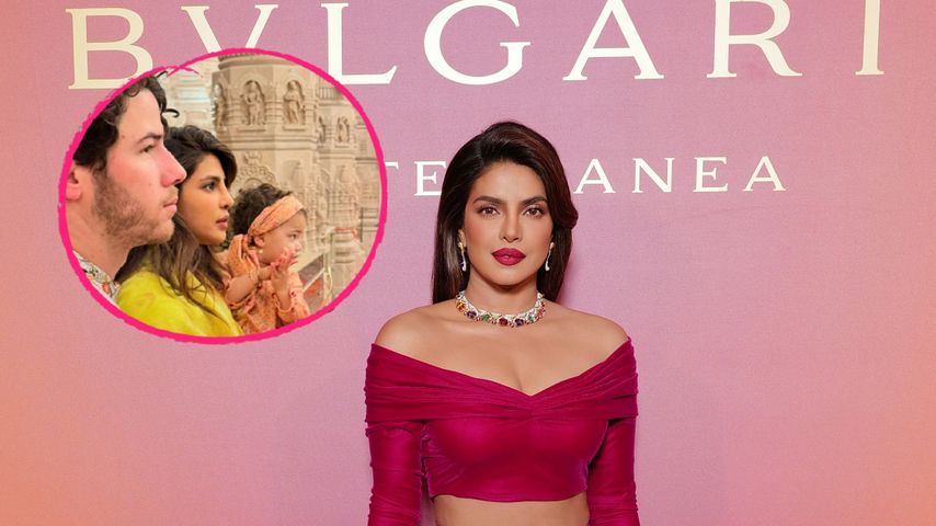 Bezaubernd! Priyanka Chopra besucht Hindu-Tempel mit Familie