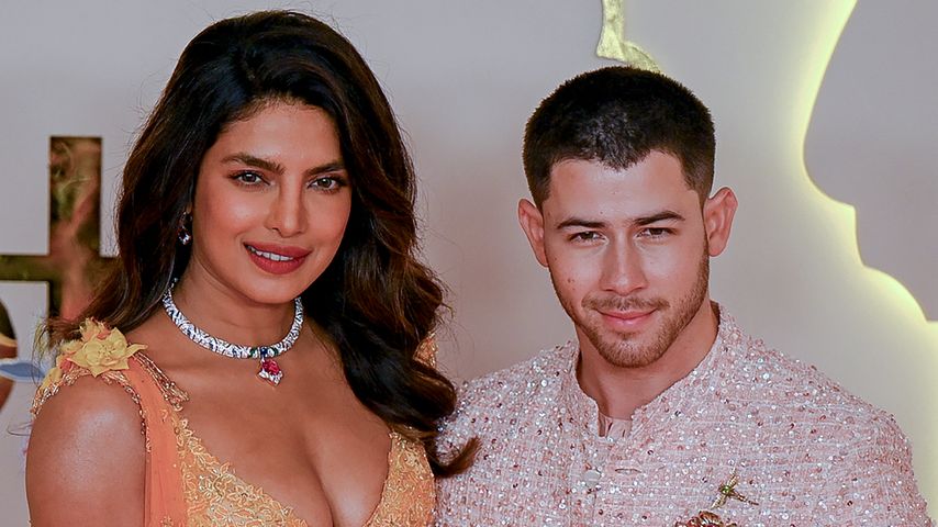 Priyanka Chopra Jonas und Nick Jonas, Juli 2024